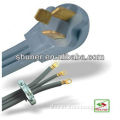 power cord 3-pole 3 wire Rang Cord 10-50, Flat Cord P-P01B